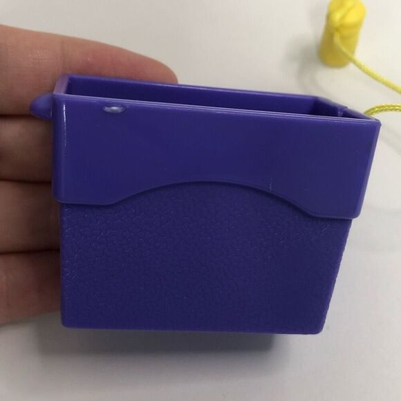 fisher price loving family camping cabin purple cooler  w/ yellow water bottle - Picture 6 of 7